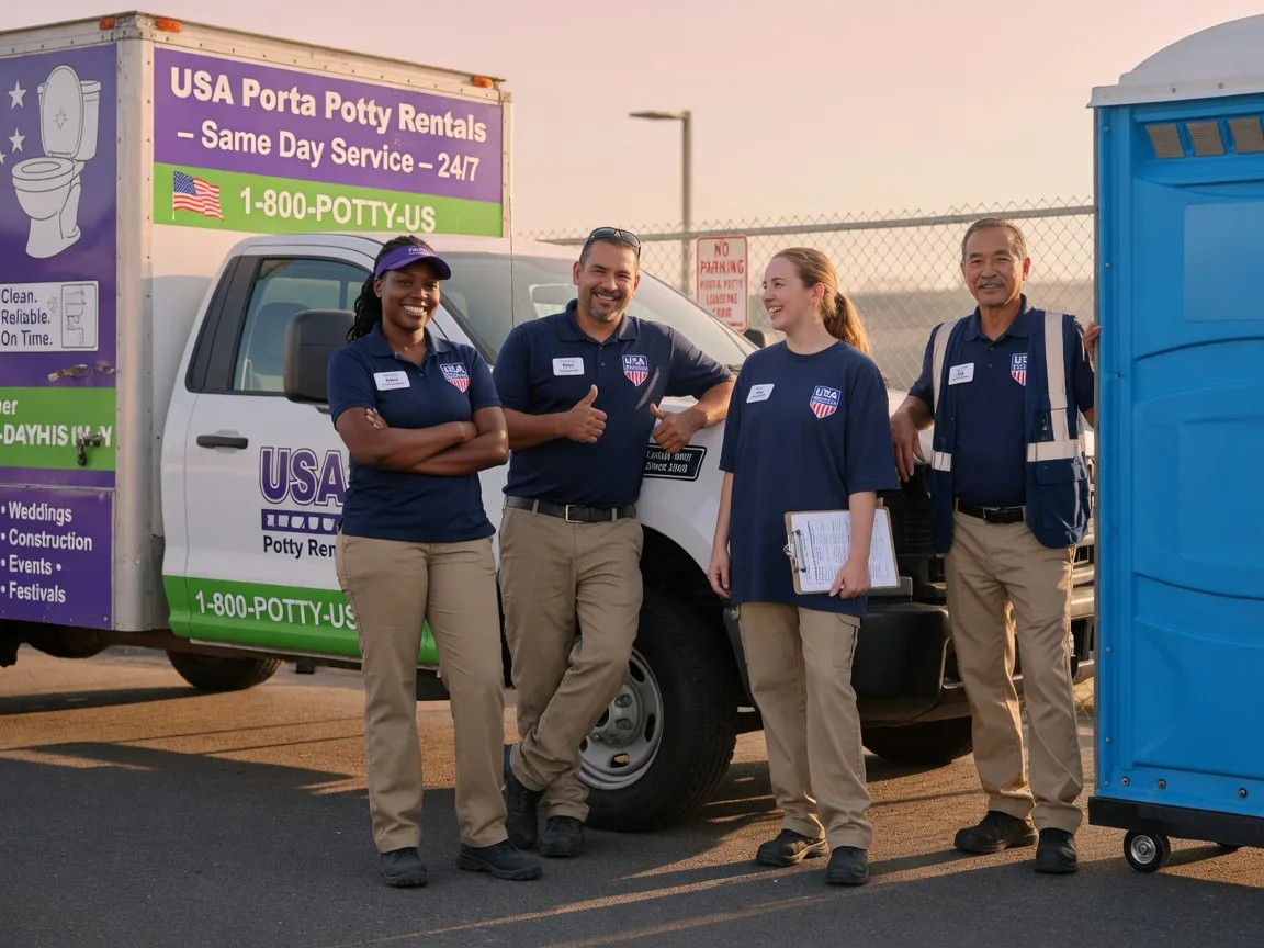Porta Potty Rental company in Roscoe, MT